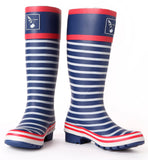 Evercreatures In The Navy Tall Wellies