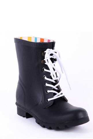 Evercreatures Black Beret Short Wellies