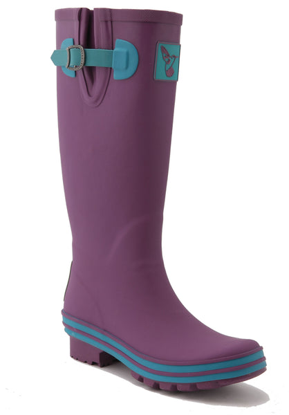 Evercreatures Eggplant Tall Wellies