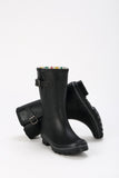 Evercreatures All Black Plain Short Wellies