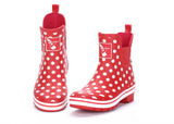 Evercreatures Polka Dot Meadow Ankle Wellies