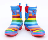 Evercreatures Rainbow Meadow Ankle Wellies