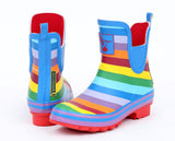 Evercreatures Rainbow Meadow Ankle Wellies